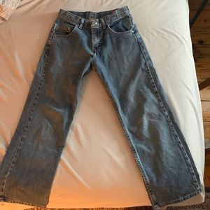 wrangler lowrise baggy jean